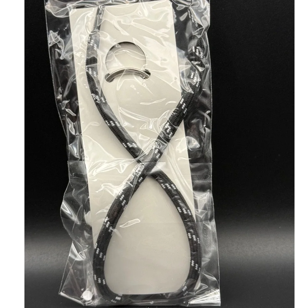 Soccer‎ Ball Paracord Keychain Lanyard Black White Sports Accessory Bag Charm